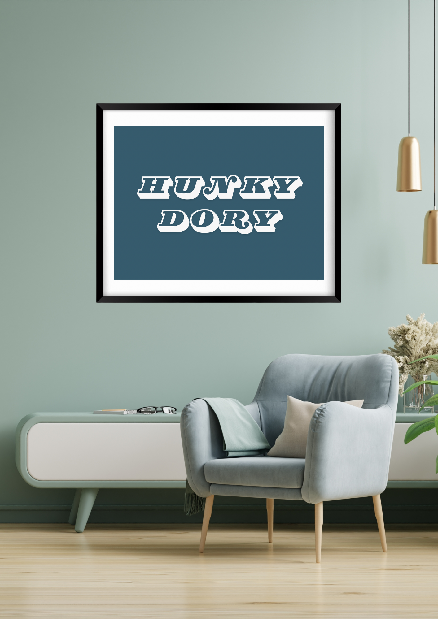 Hunky Dory Wall Print