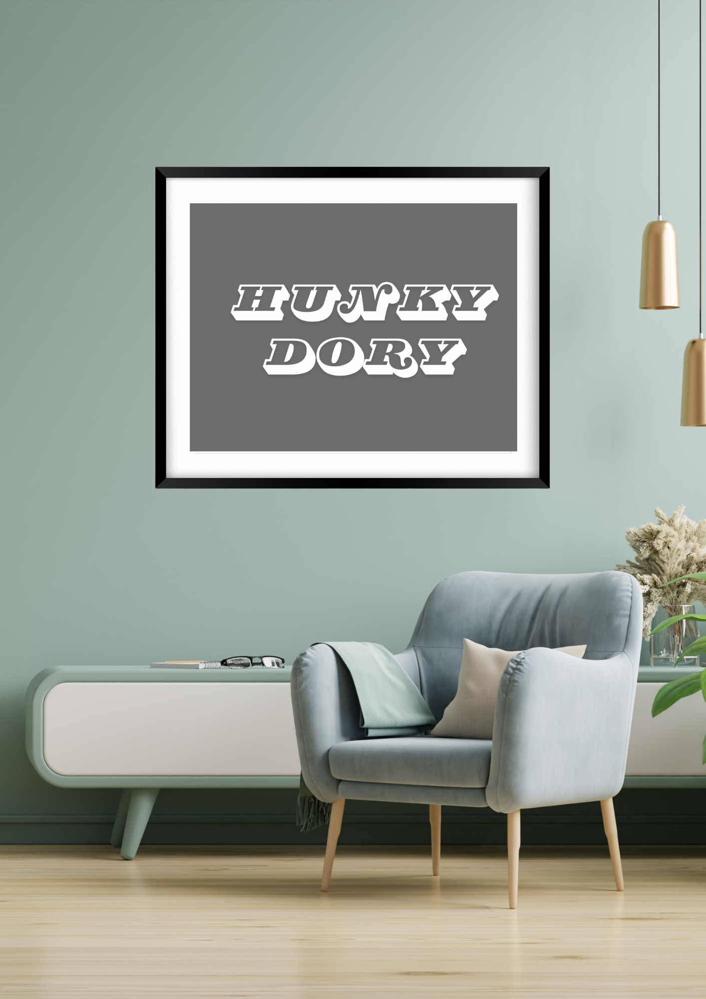 Hunky Dory Wall Print
