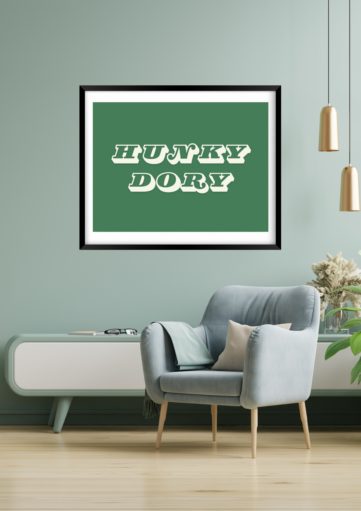 Hunky Dory Wall Print