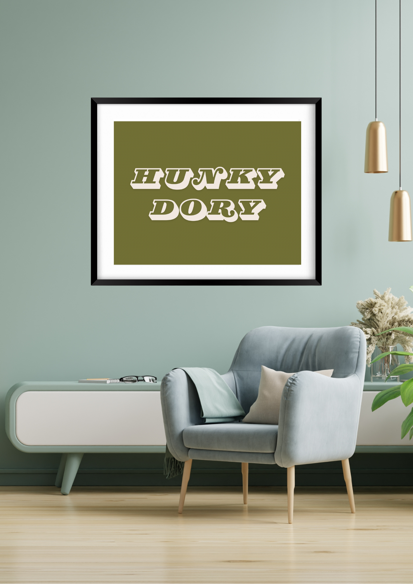 Hunky Dory Wall Print