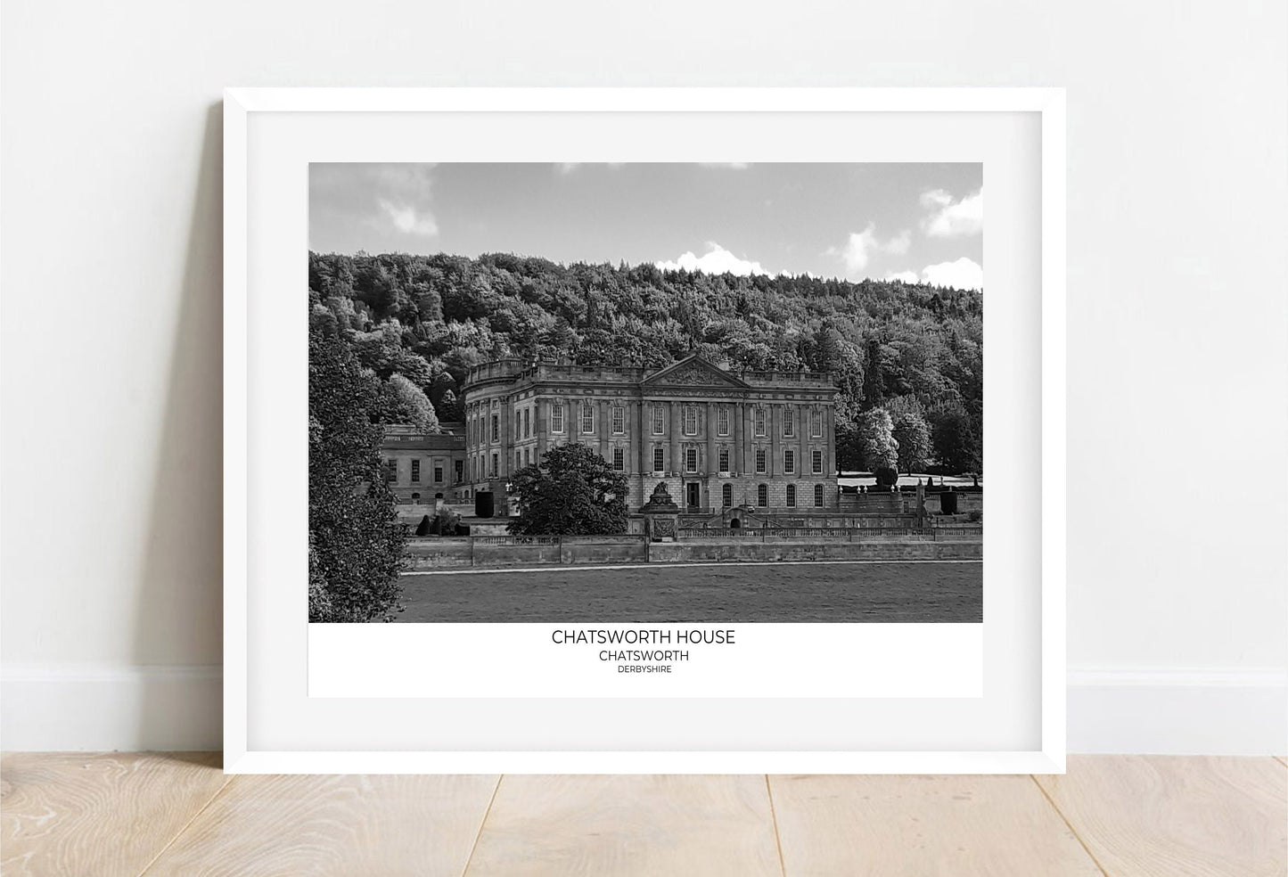 Chatsworth House Photography Print: Derbyshire Peak District Wall Art