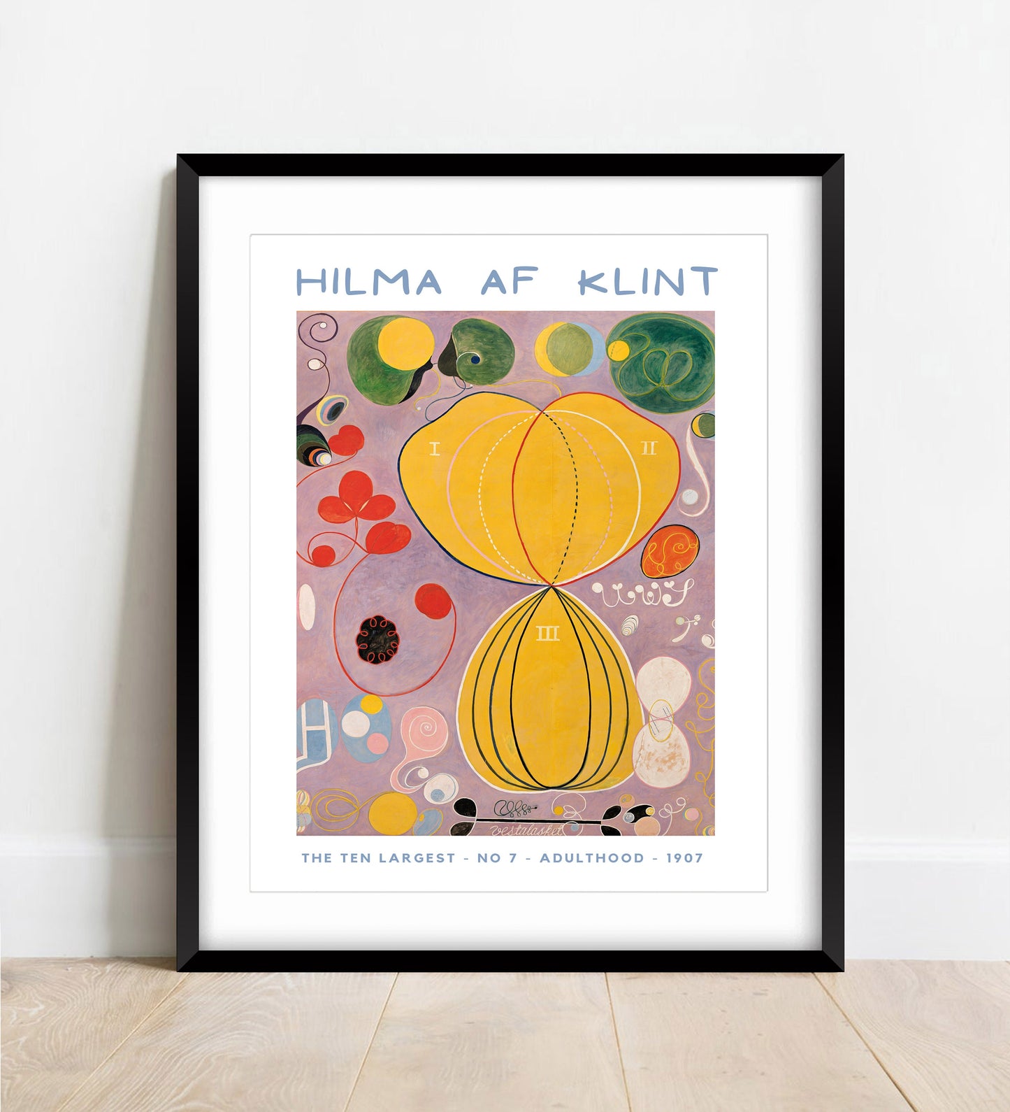 Hilma Af Klint - The Ten Largest No 7 - Adulthood Fine Art Print