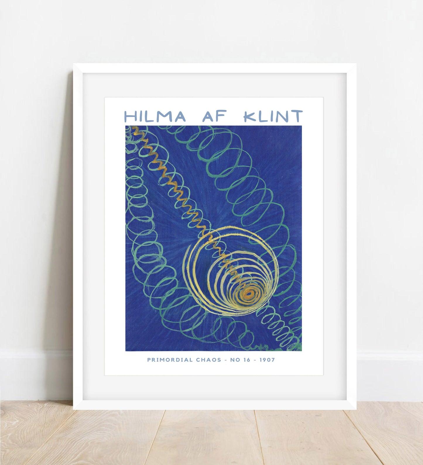 Hilma Af Klint Primordial Chaos Print: Abstract Art Reproduction