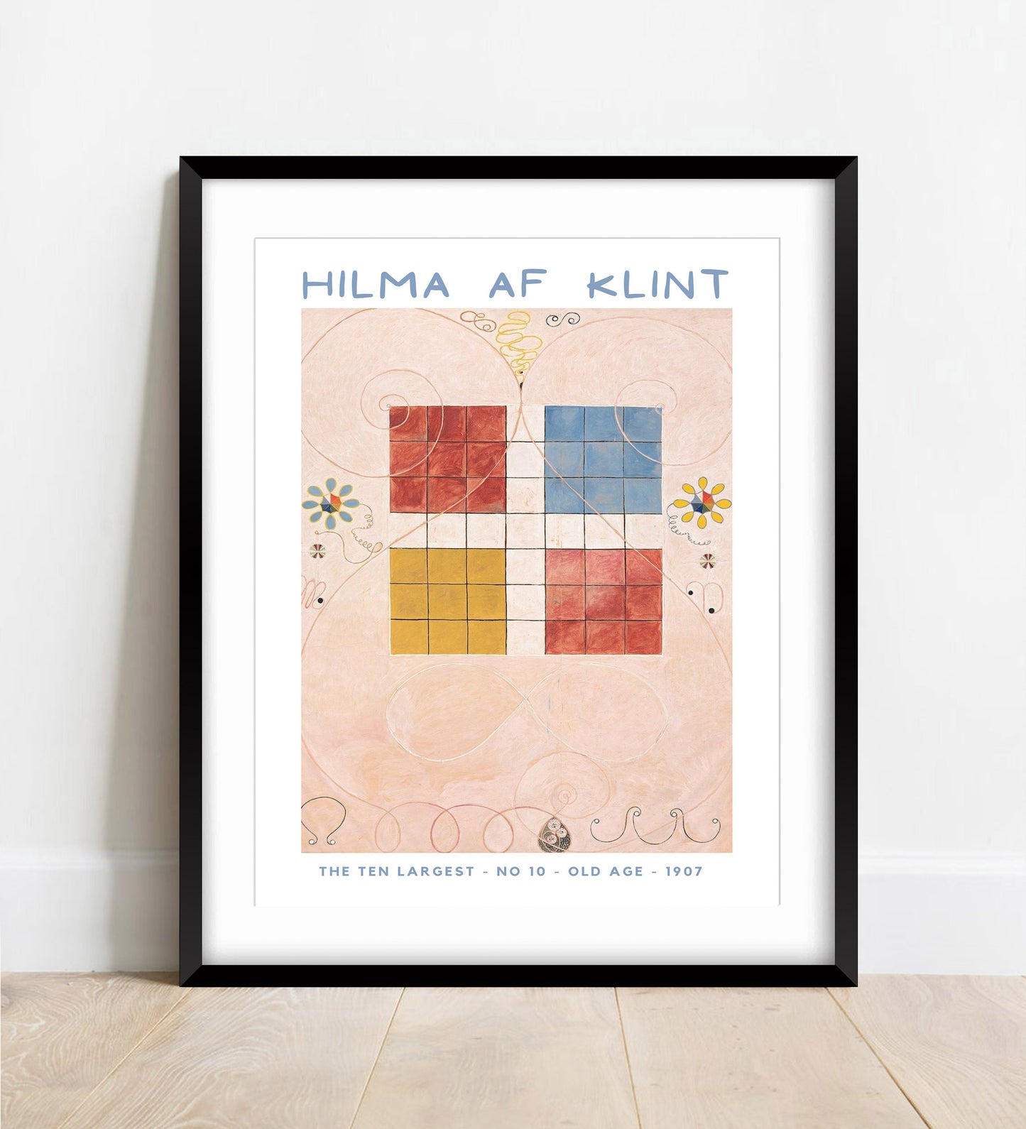 Hilma Af Klint Exhibition Print: Abstract Art, The Ten Largest No.1 Childhood