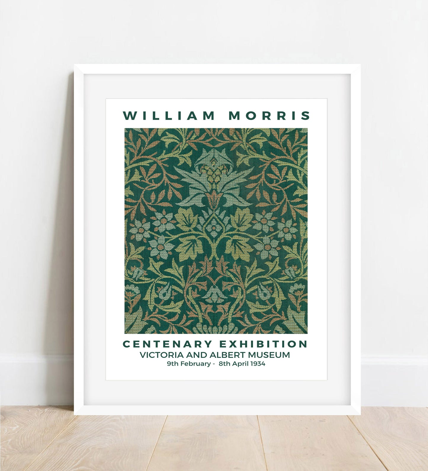 William Morris Flower Garden Print: Art Nouveau Home Decor