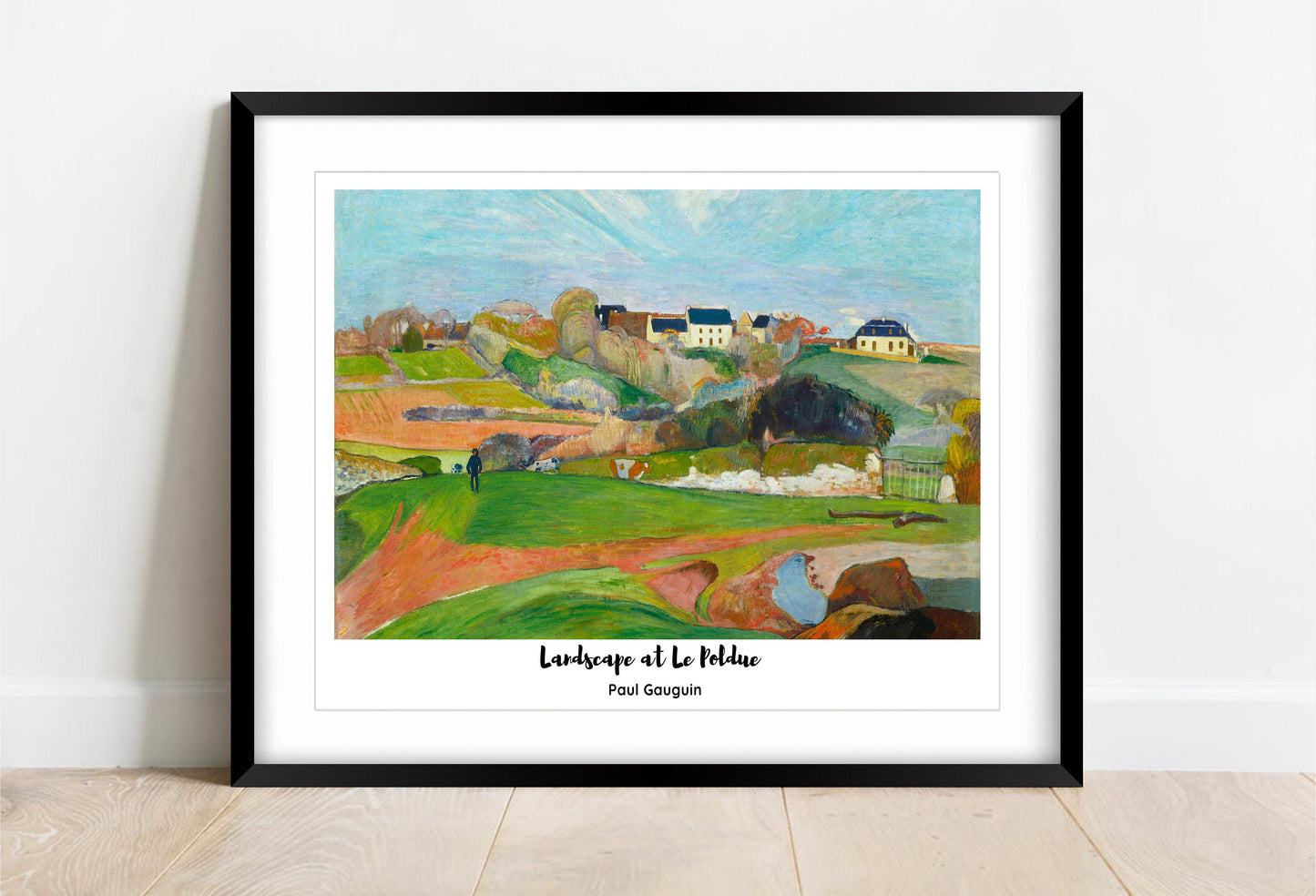 Gauguin Landscape Art Print: French Post-Impressionist Wall Decor