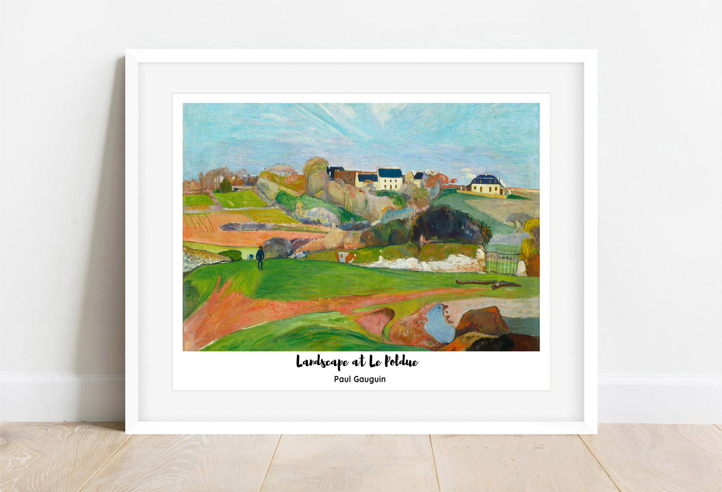 Gauguin Landscape Art Print: French Post-Impressionist Wall Decor