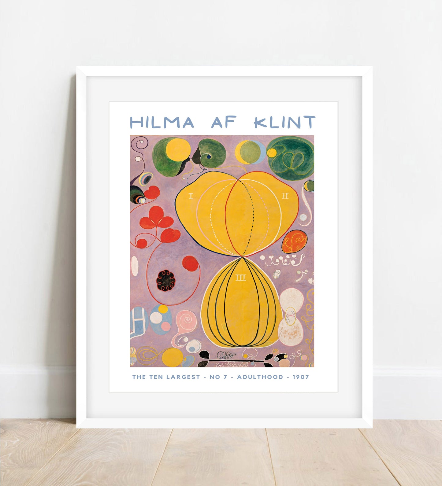 Hilma Af Klint - The Ten Largest No 7 - Adulthood Fine Art Print