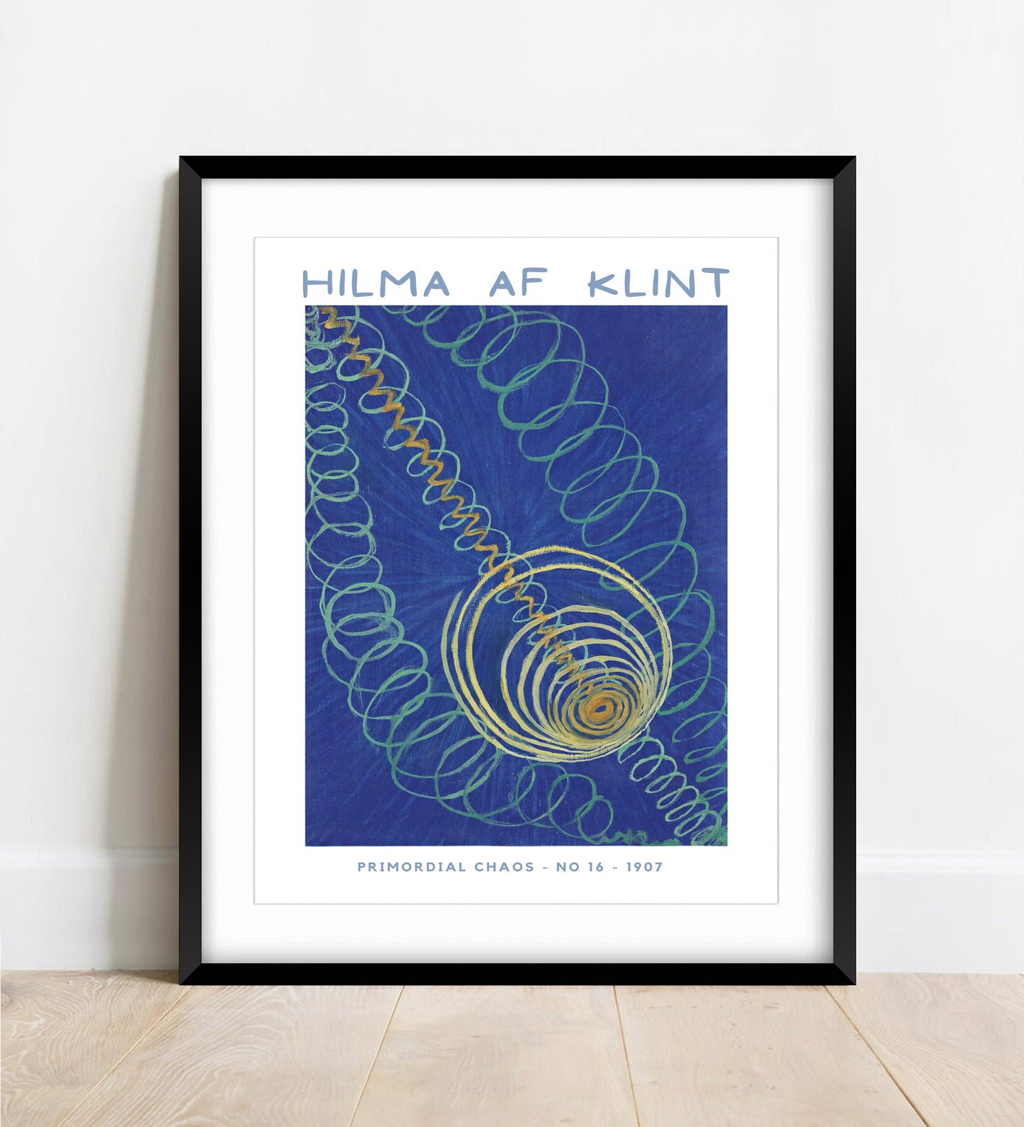 Hilma Af Klint Primordial Chaos Print: Abstract Art Reproduction