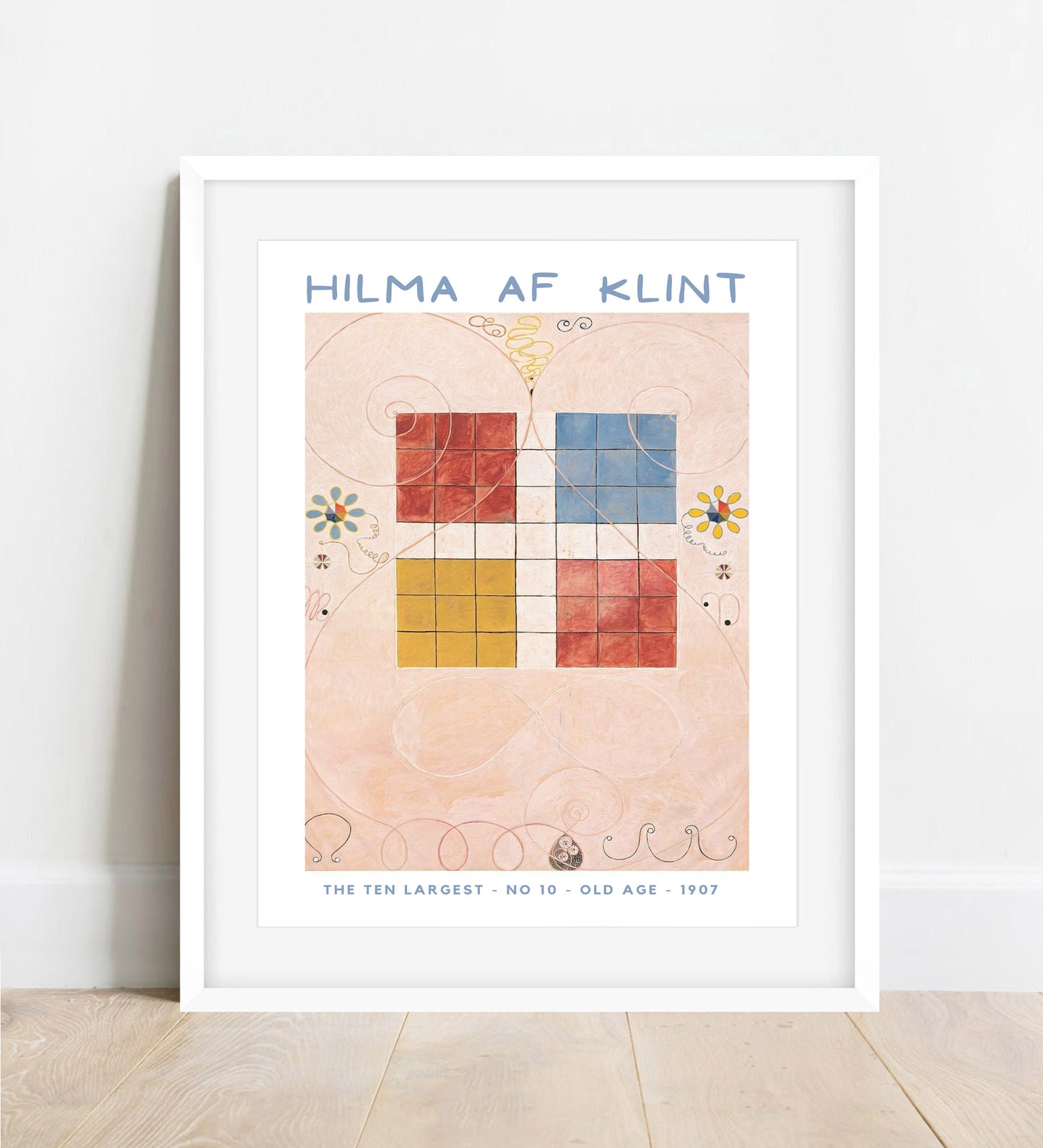 Hilma Af Klint Exhibition Print: Abstract Art, The Ten Largest No.1 Childhood