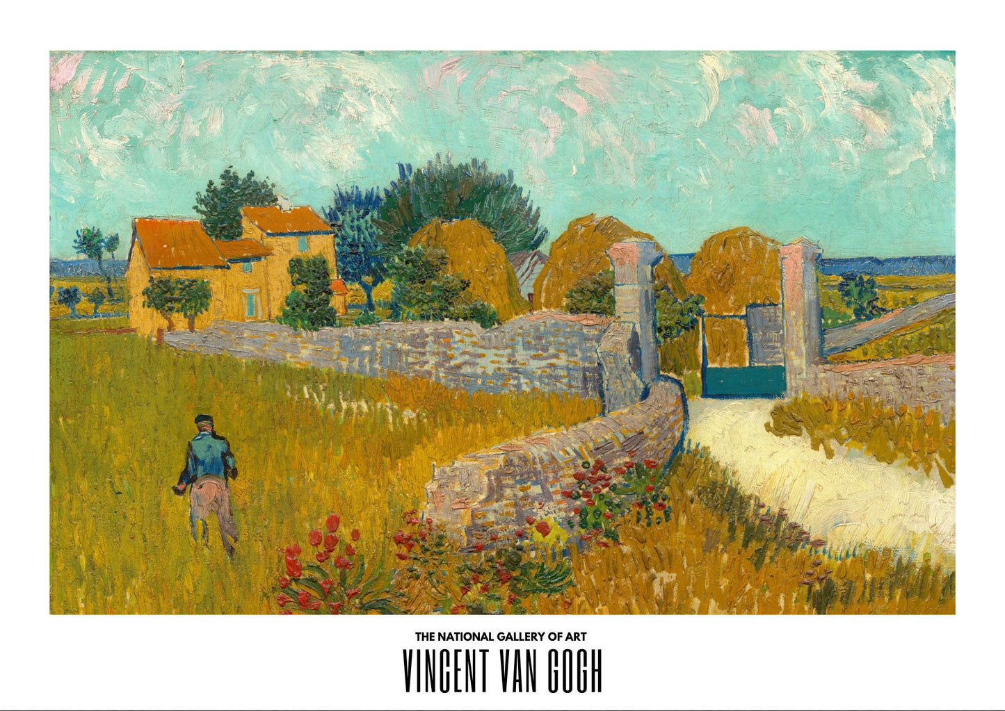 Eclectic Gallery Wall Art Prints: Van Gogh, Klimt, Scheile (Unframed)