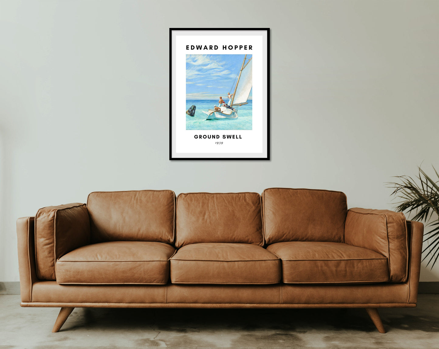 Edward Hopper Ground Swell Poster: American Realism Art Print