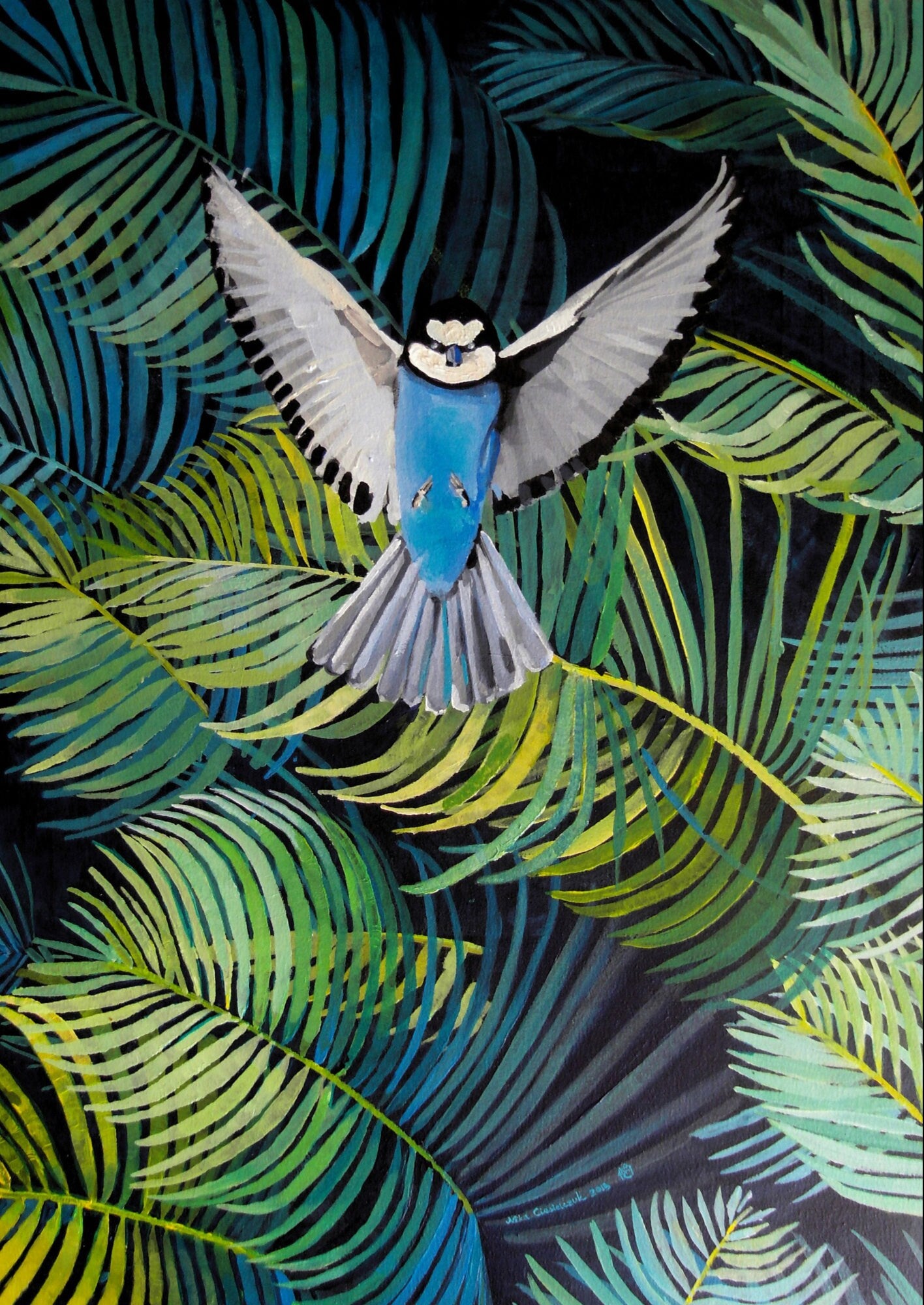 Eclectic Gallery Wall Art Prints: Audubon Flamingo, Hot Air Balloon
