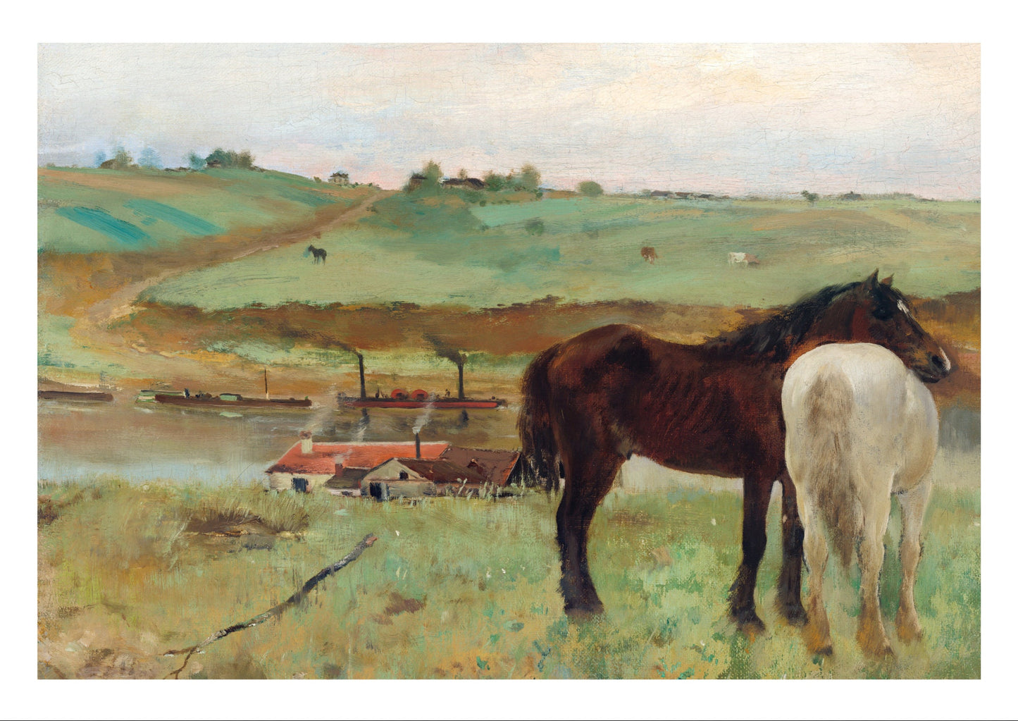 Antique Horse Print Set: Equestrian Gallery Wall Art