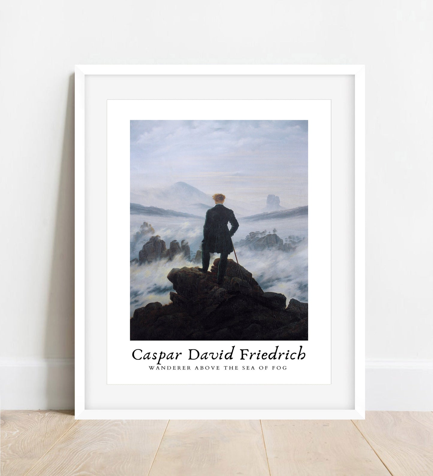 Caspar David Friedrich - Wanderer Above the Sea of Fog Print