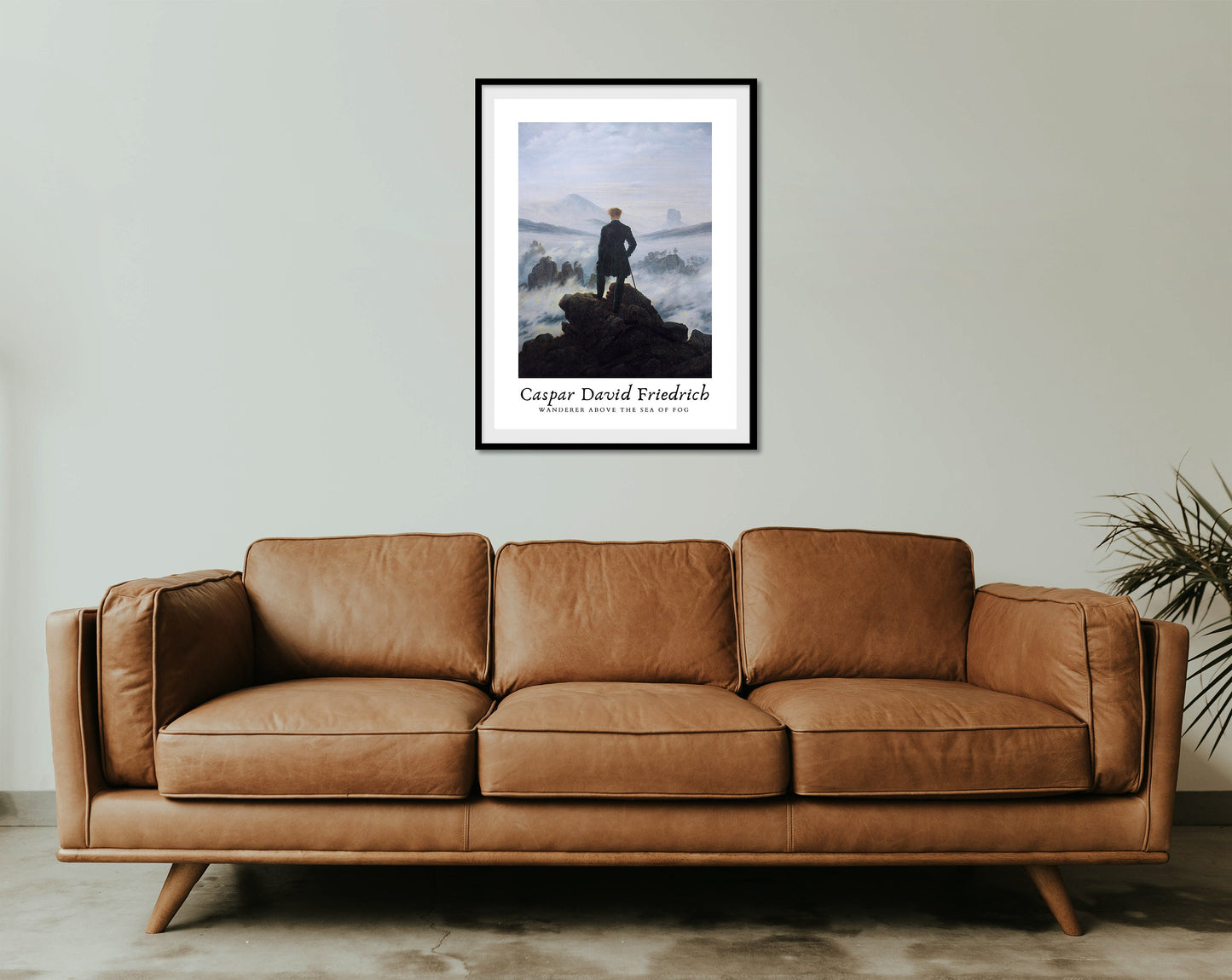 Caspar David Friedrich - Wanderer Above the Sea of Fog Print
