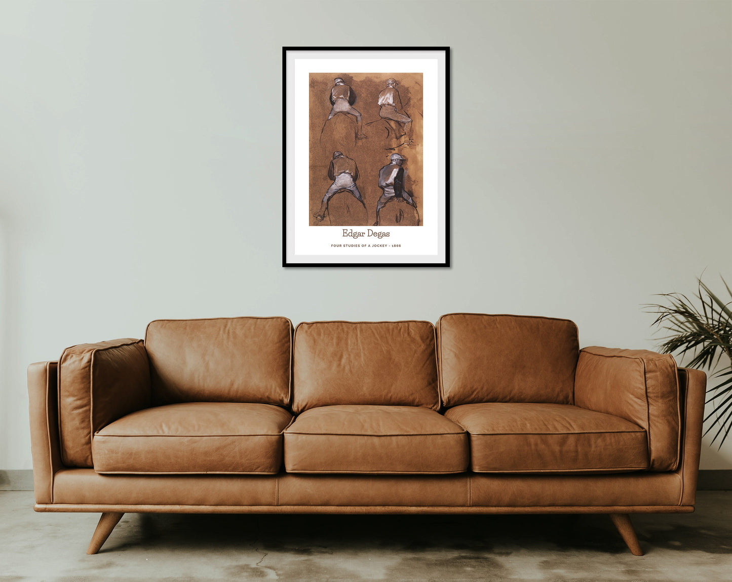Edgar Degas Horse Racing Art Print: Jockey Studies