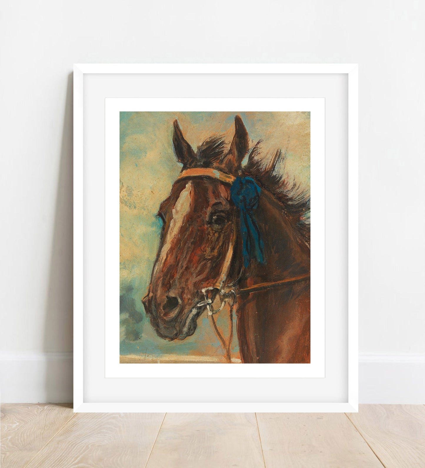 Ludwig Koch Horse Art Print: Vintage Horse Illustration