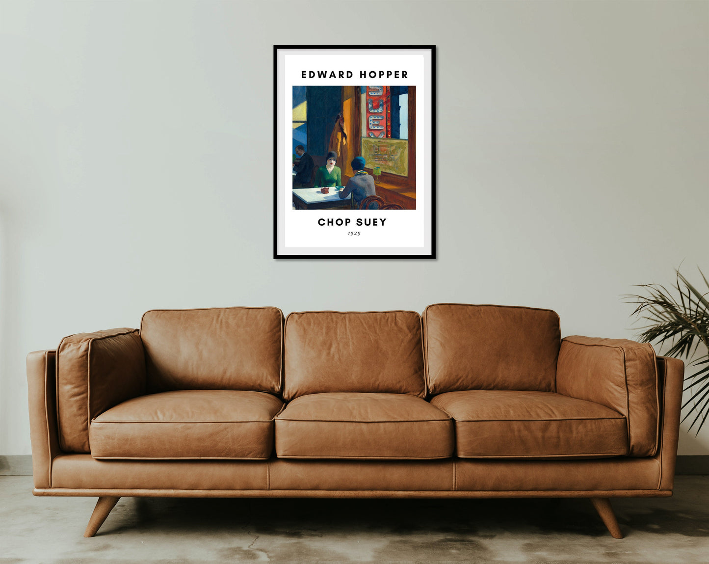 Edward Hopper Chop Suey Art Print: Mid-Century American Realism