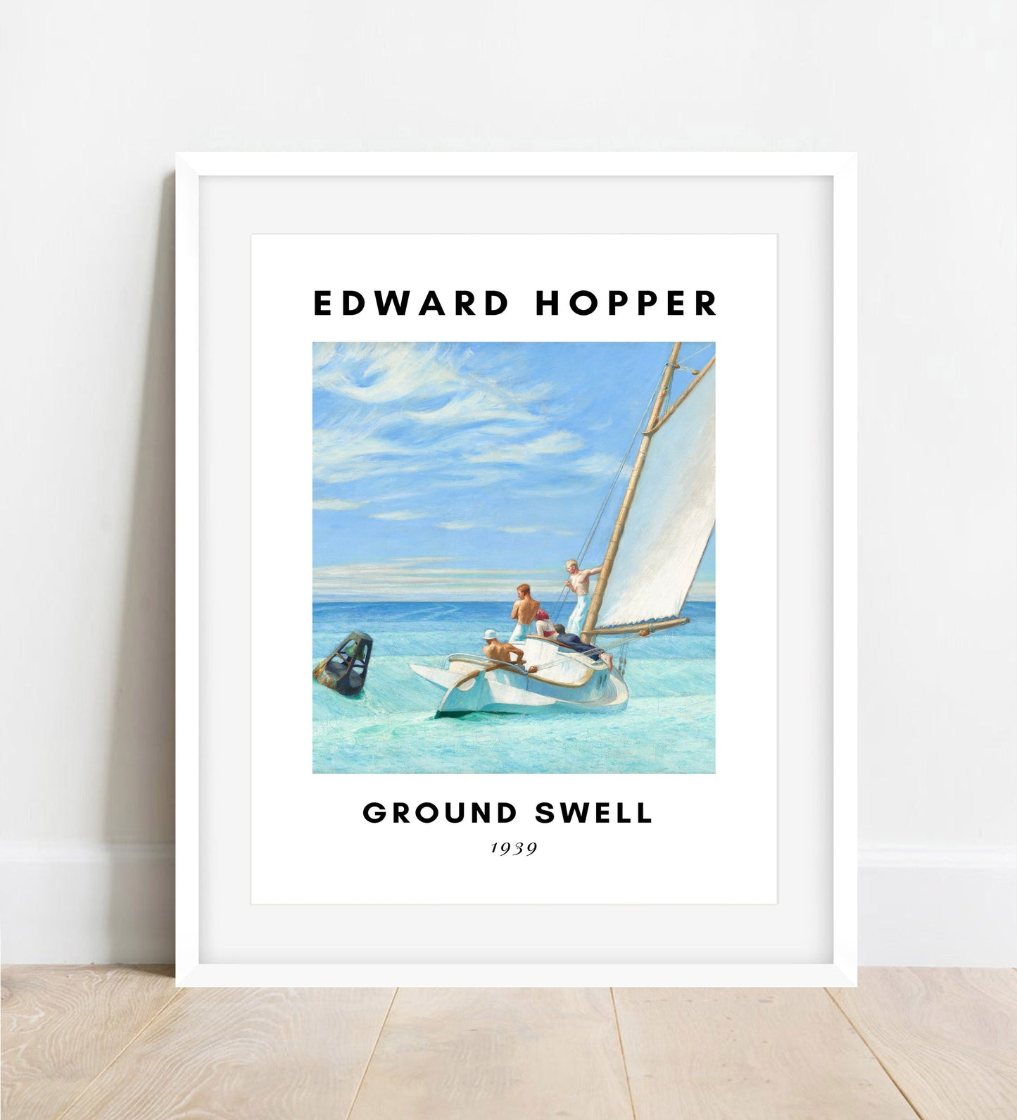 Edward Hopper Ground Swell Poster: American Realism Art Print