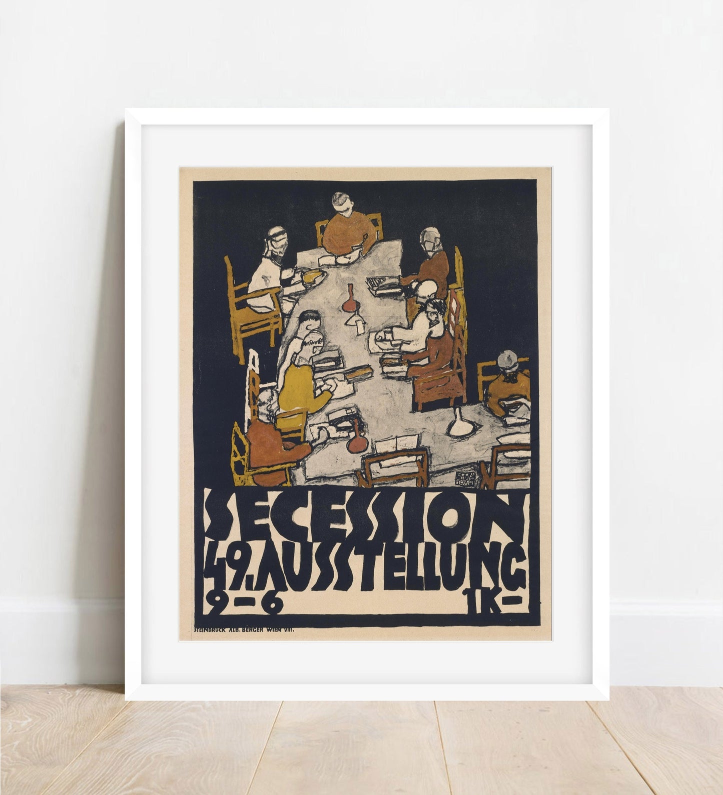 Egon Schiele Secession 49 Exhibition Print: Expressionism Wall Art