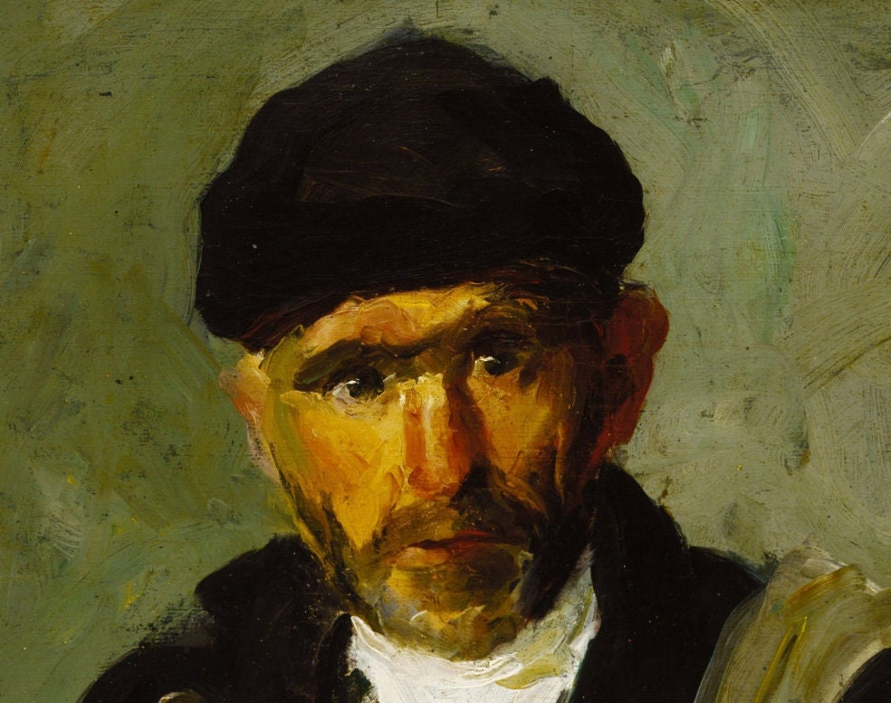 George Wesley Bellows: Old Fisherman Fine Art Print