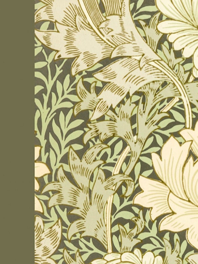 William Morris Chrysanthemum Print: Art Nouveau Floral Wall Decor