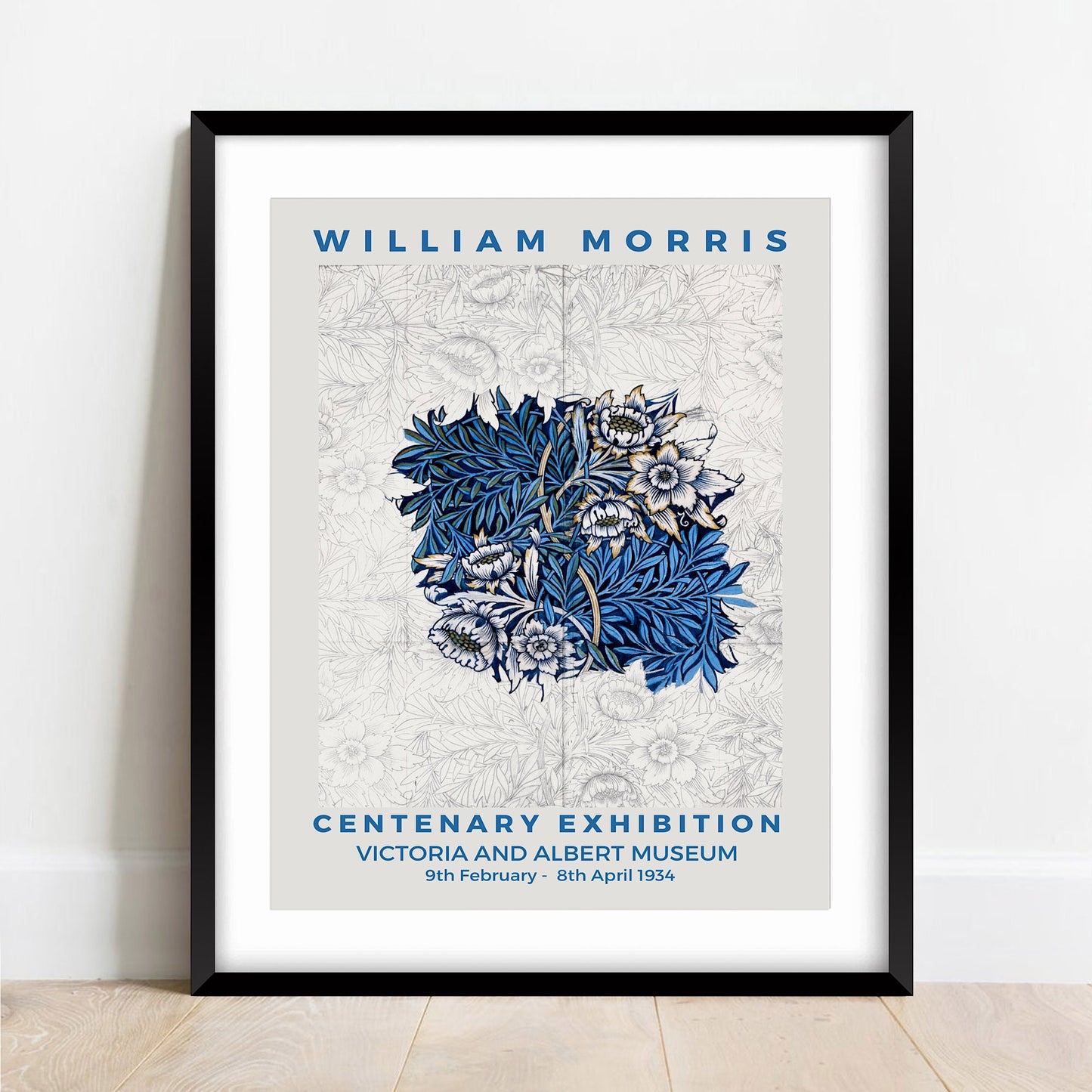 William Morris 'Tulip and Willow' Exhibition Poster: Art Nouveau Wall Art