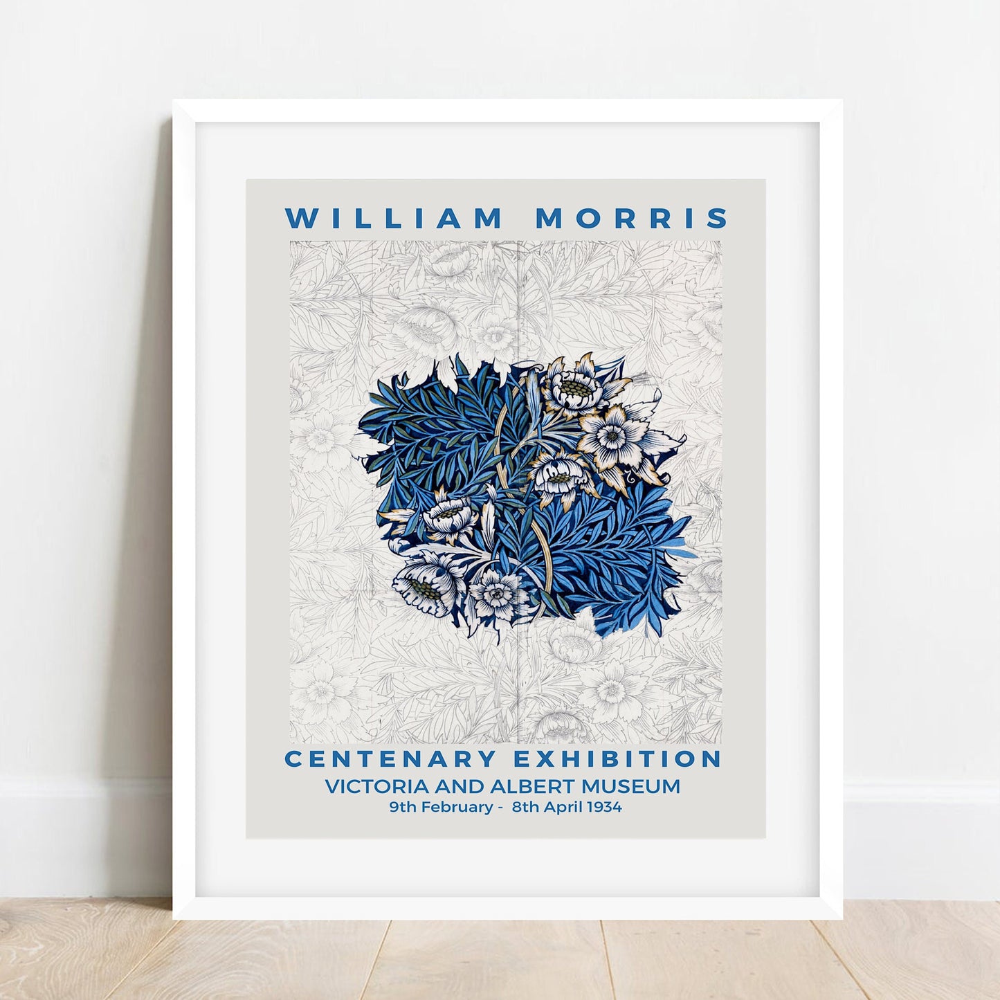 William Morris 'Tulip and Willow' Exhibition Poster: Art Nouveau Wall Art