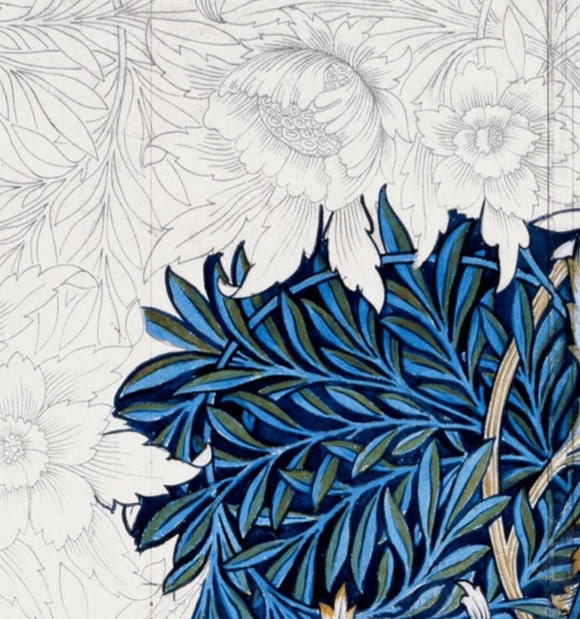 William Morris 'Tulip and Willow' Exhibition Poster: Art Nouveau Wall Art