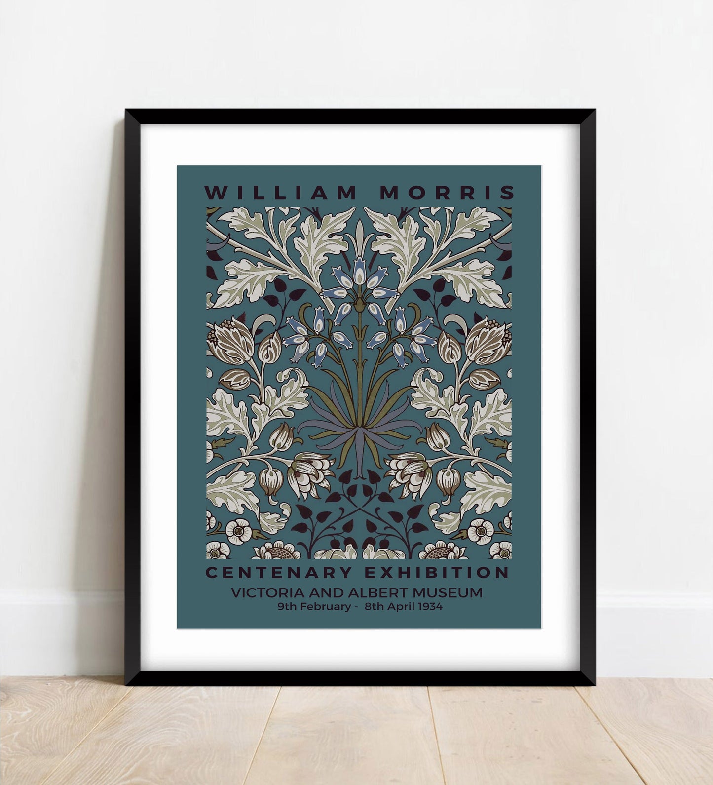 William Morris Hyacinth Print: Vintage Floral Wall Art