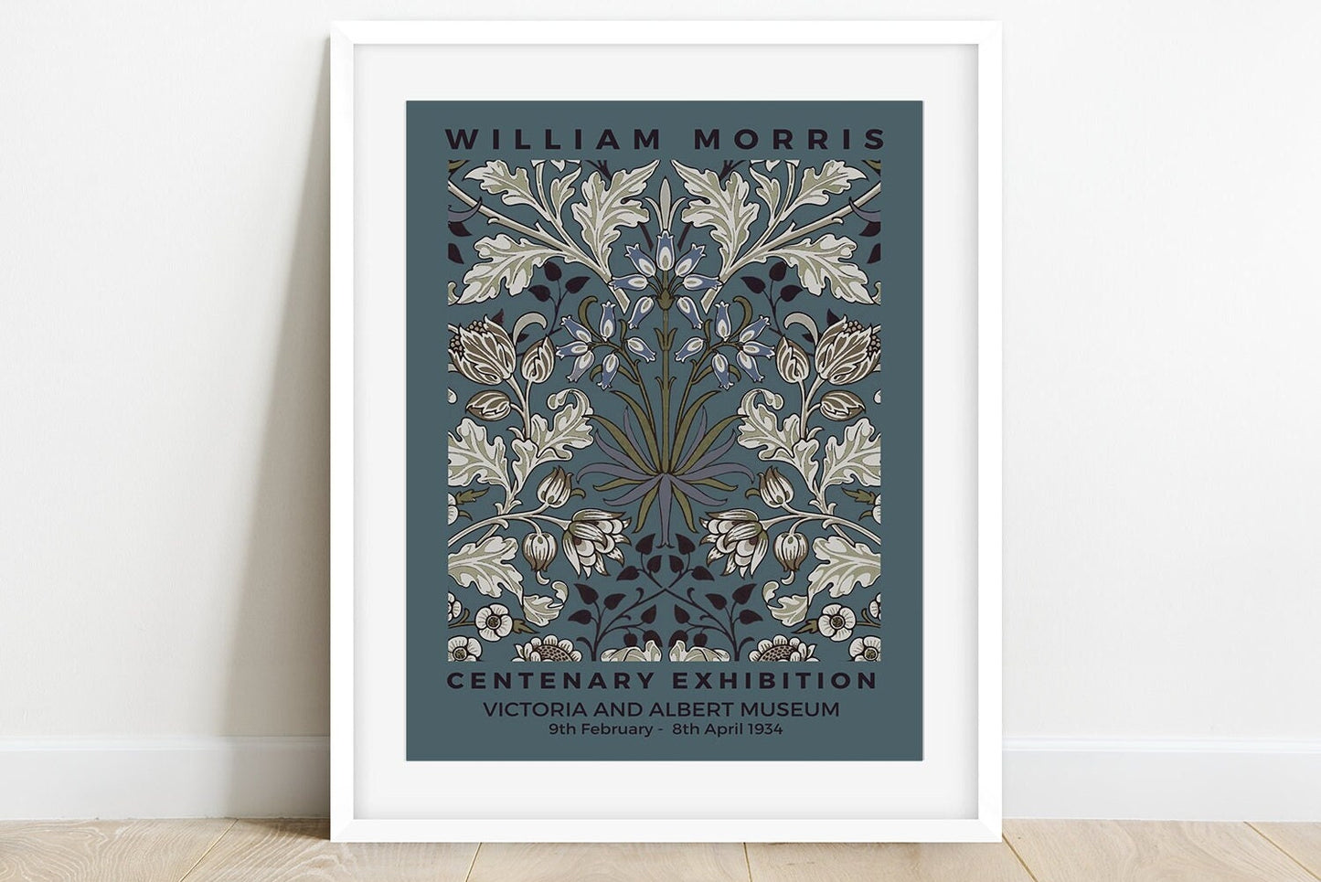 William Morris Hyacinth Print: Vintage Floral Wall Art
