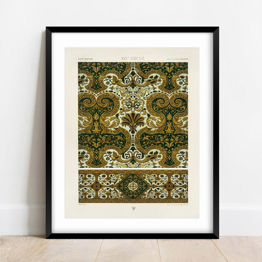 Vintage Lithographs 'L'ornement Polychrome' Print