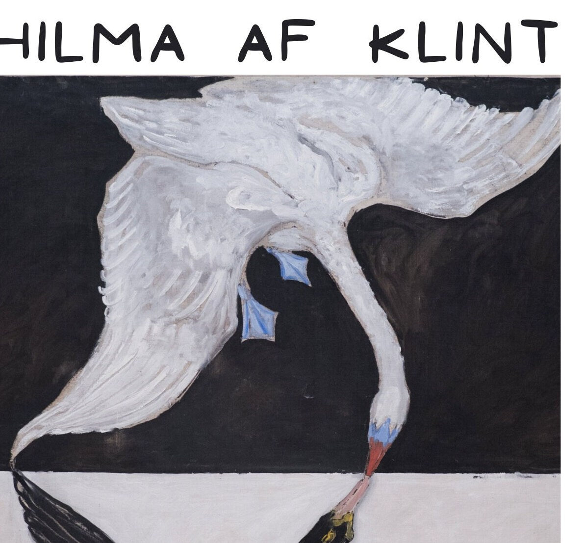 Hilma af Klint - The Swan No. 1 - Abstract Art Print