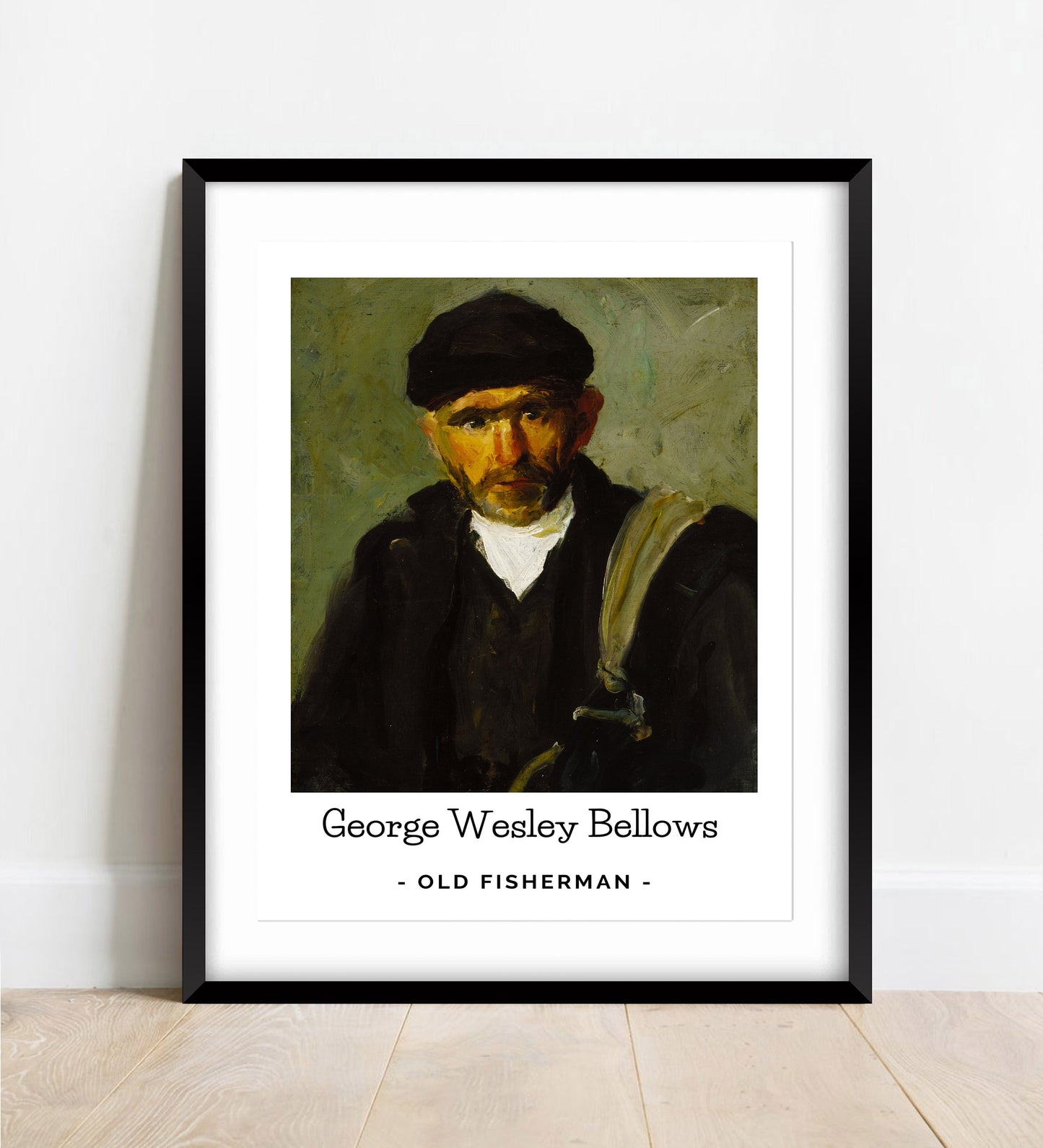 George Wesley Bellows , Old Fisherman Print