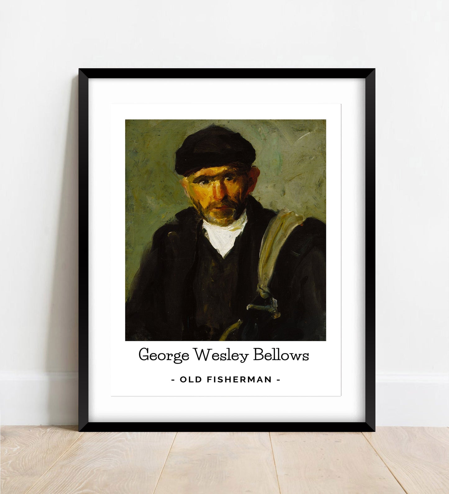 George Wesley Bellows: Old Fisherman Fine Art Print