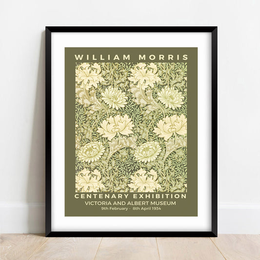 Chrysanthemum Pattern Print,  William Morris