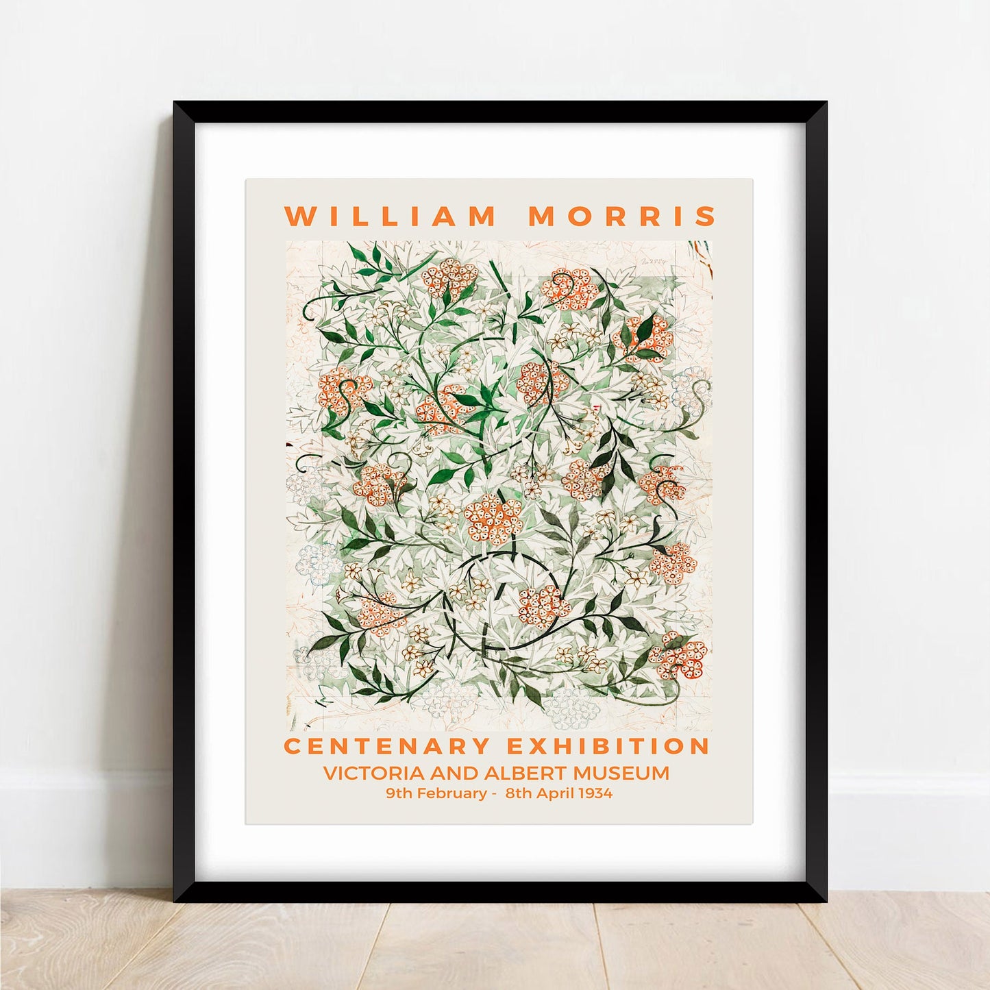 William Morris 'Jasmine' Art Nouveau Exhibition Poster