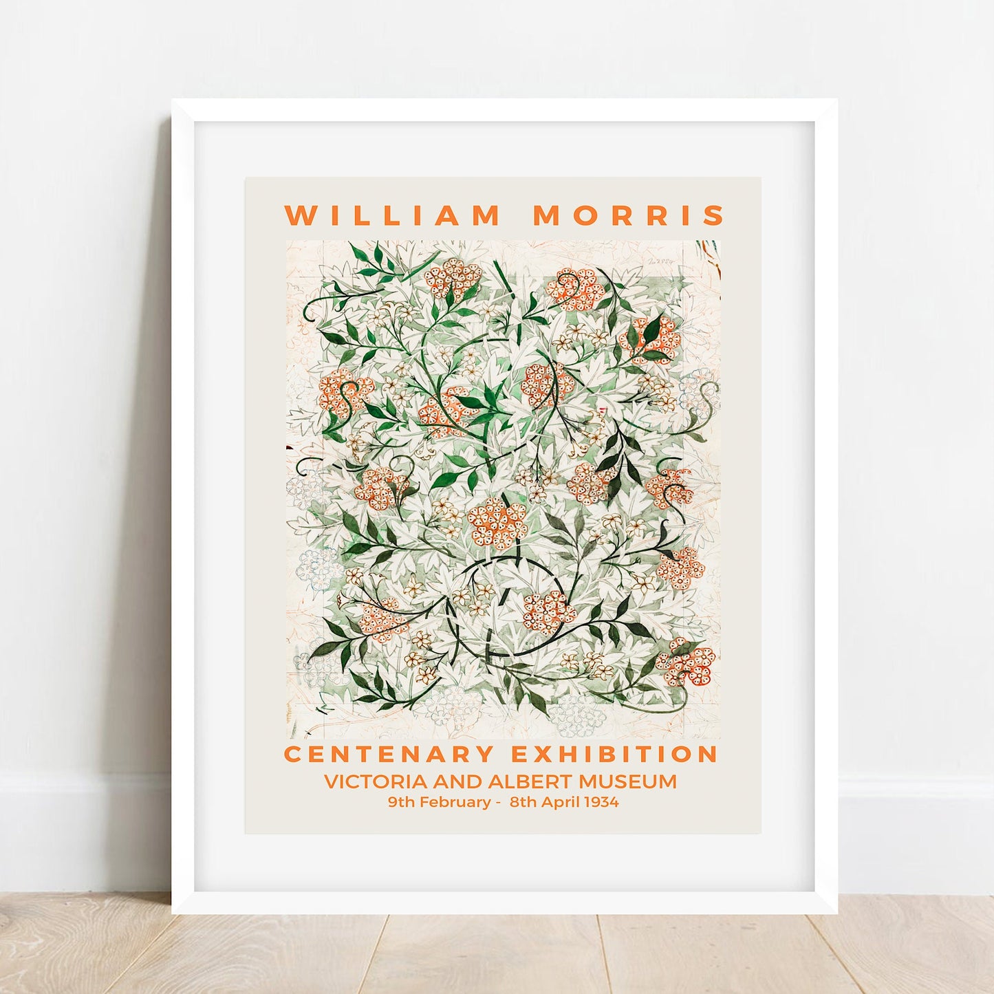 William Morris 'Jasmine' Art Nouveau Exhibition Poster