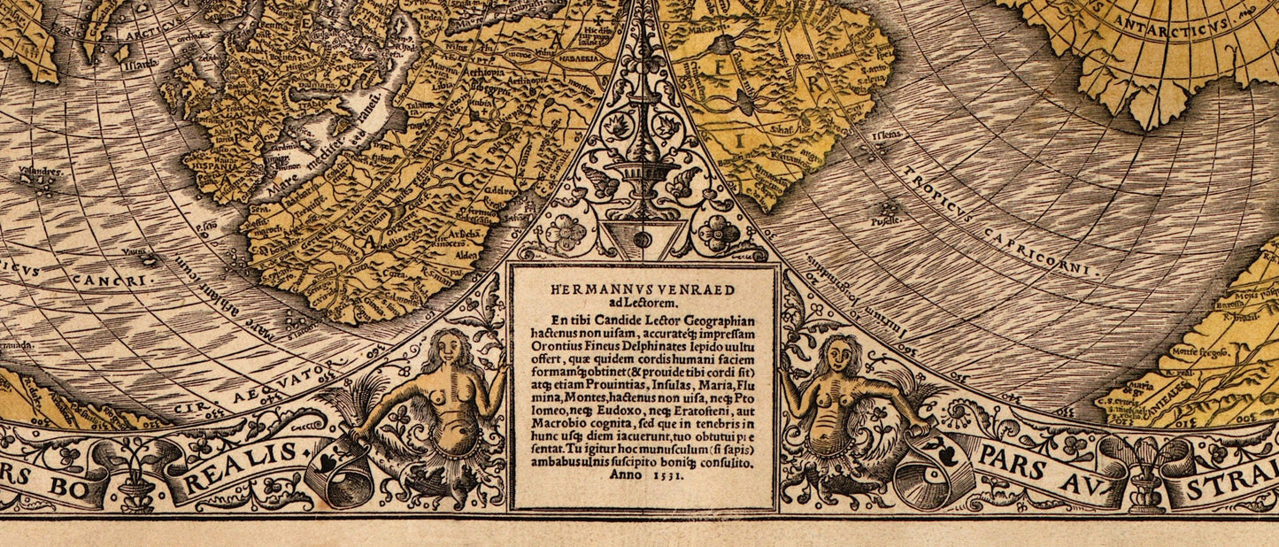 Noua, et integra uniuersi orbis 1531 - Oronce Fine