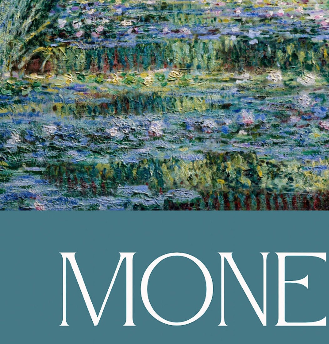 Monet Water Lilies Print: Japanese Bridge Landscape Art