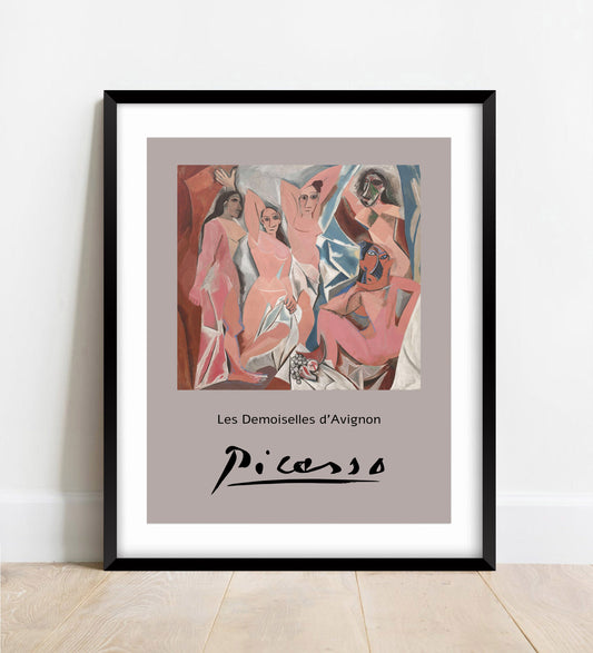 Les Demoiselles d'Avignon Print, Picasso