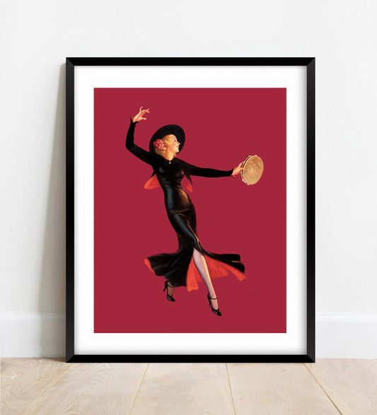 In the Spotlight Vintage Print, Edward Mason Eggleston