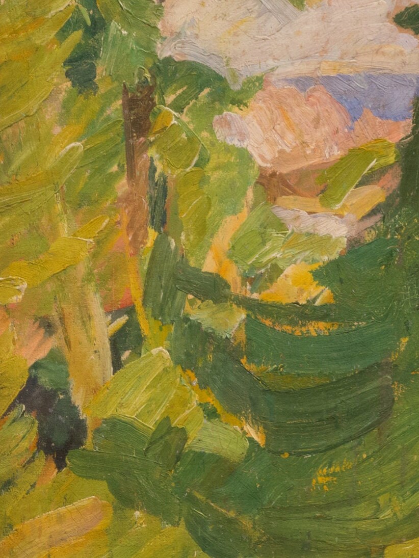 Edvard Weie Painting Print: Danish Art, Christiansø Landscape (Giclee)