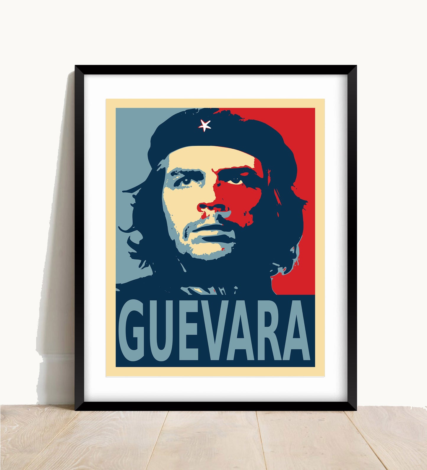 Che Guevara Vintage Poster – Fine Art Print, Cuba Wall Art