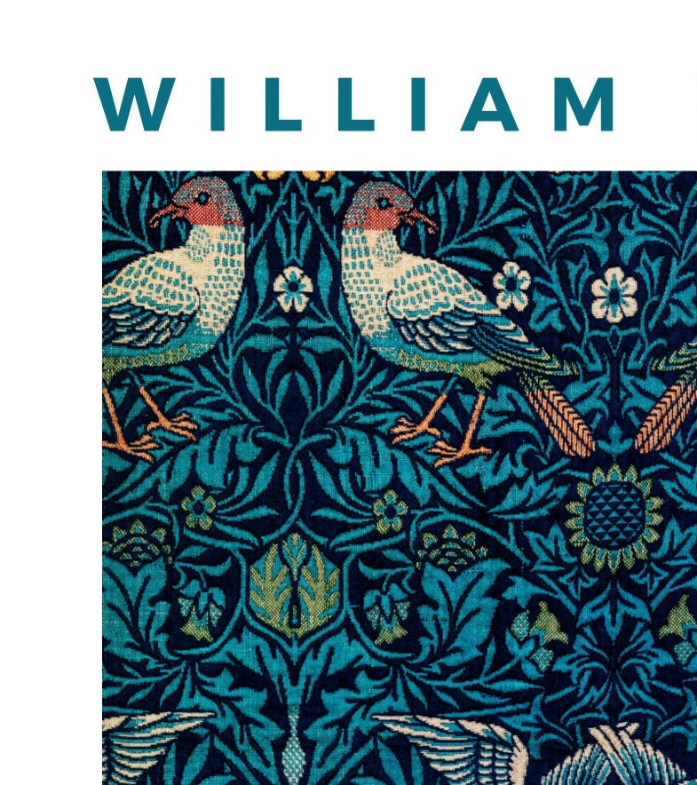 William Morris Birds Print: Art Nouveau Floral Home Decor
