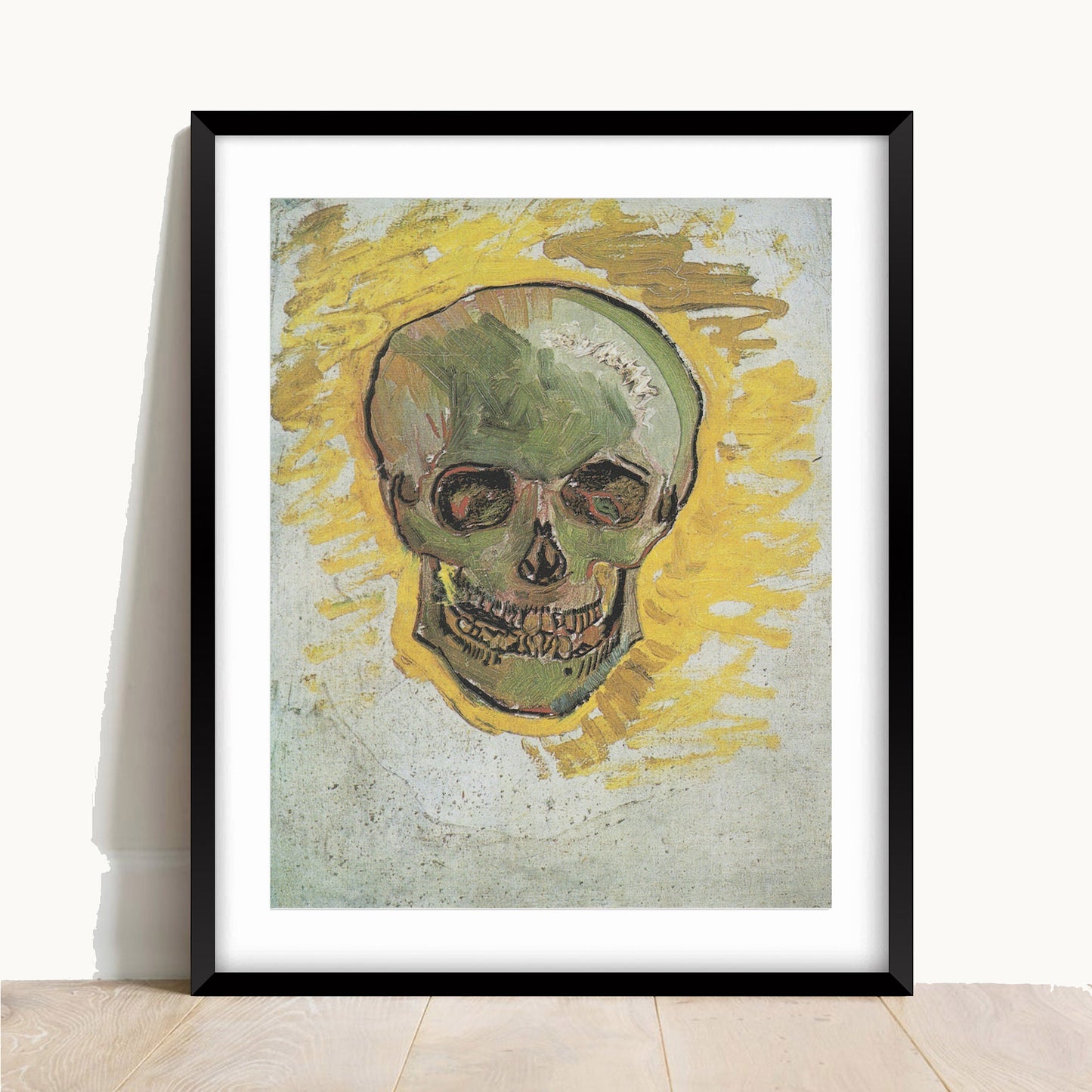 Van Gogh Skull Art Print: Gallery Quality Fine Art Paper