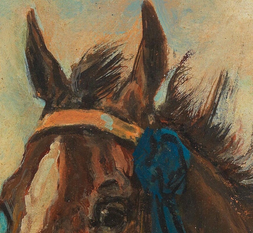 Ludwig Koch Horse Art Print: Vintage Horse Illustration