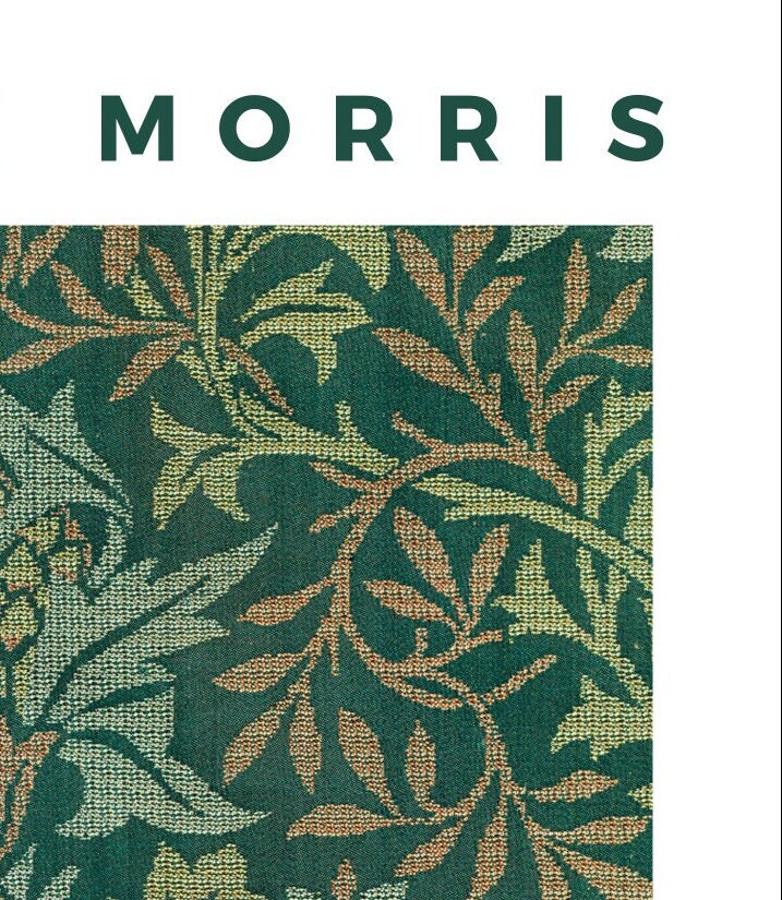 William Morris Flower Garden Print: Art Nouveau Home Decor