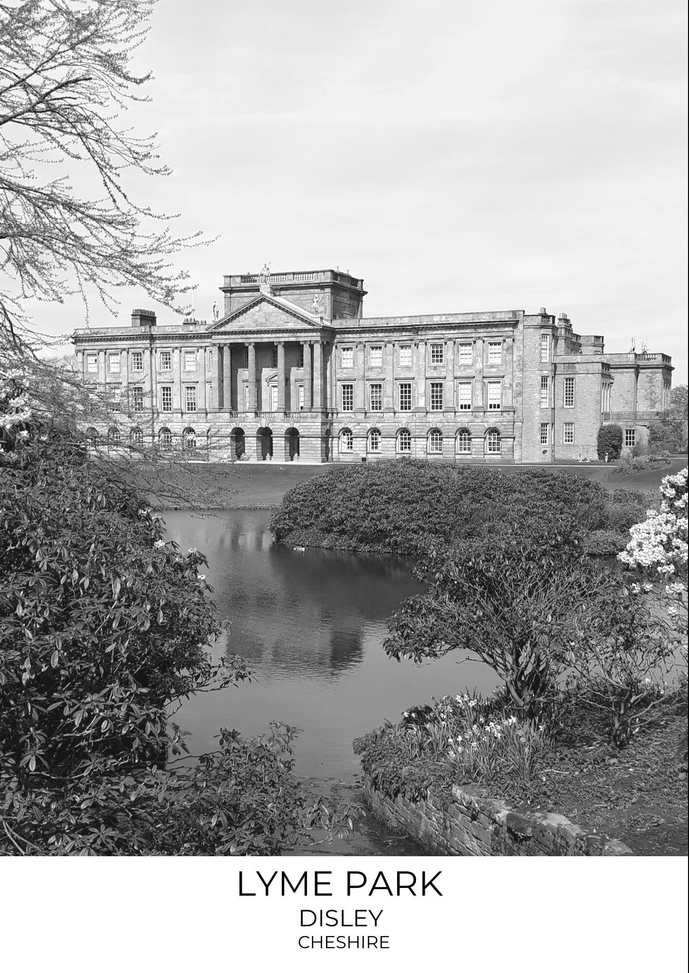 Lyme Park Photography Print: Mr Darcy's Pemberley, Peak District
